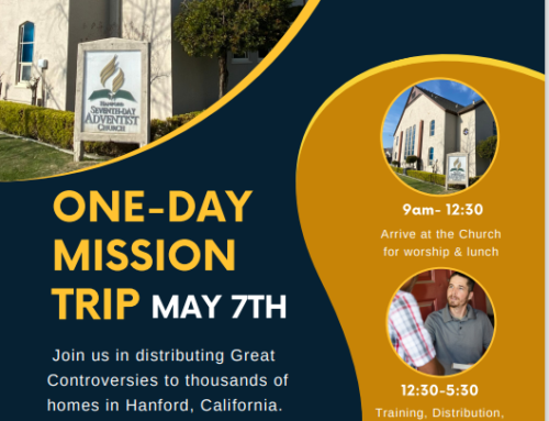 One-Day Mission Trip – May 7, 2022 – Hanford, CA