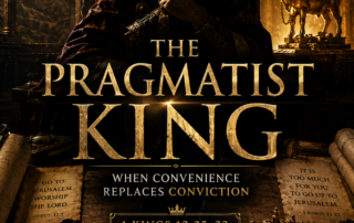The Pragmatist Kings - A sermon by Julian Kastrati 5-23-26