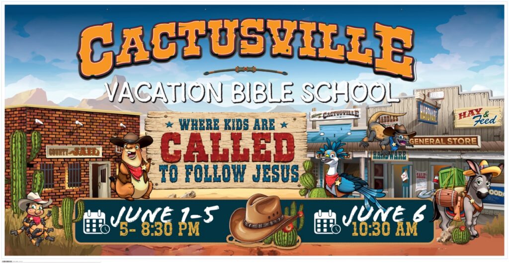 vacation bible school hanford ca cactusville